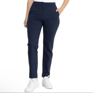 G/Fore Double Knit Cigarette Leg High Rise Trouser Pants Sz 0 Twilight